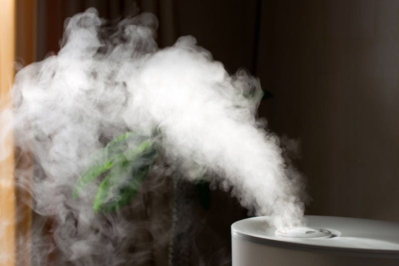 Humidifier in Home