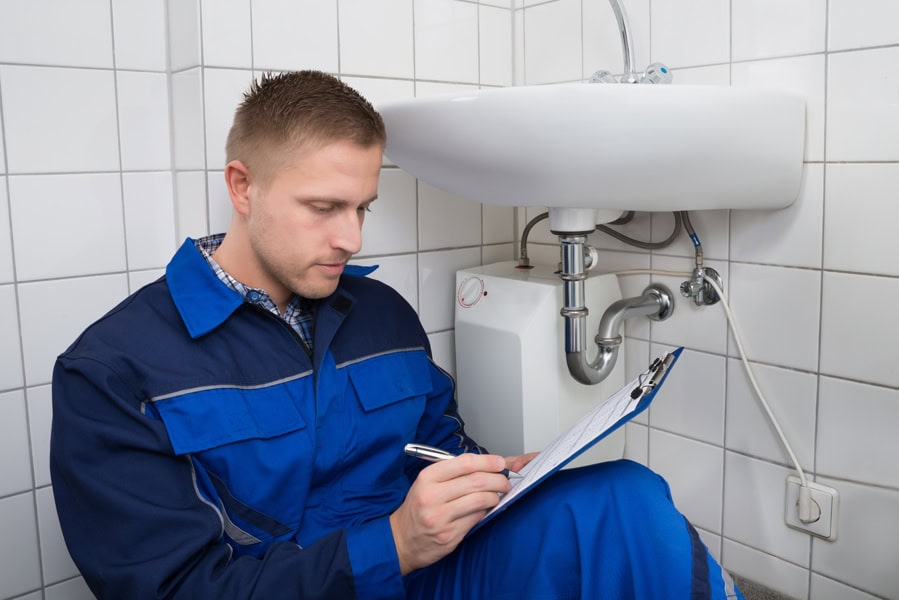 Plumbing inspection